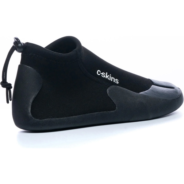 2026 C-Skins Legend 3mm Round Toe Reef Boots C-RBLERT - Black / Charcoal